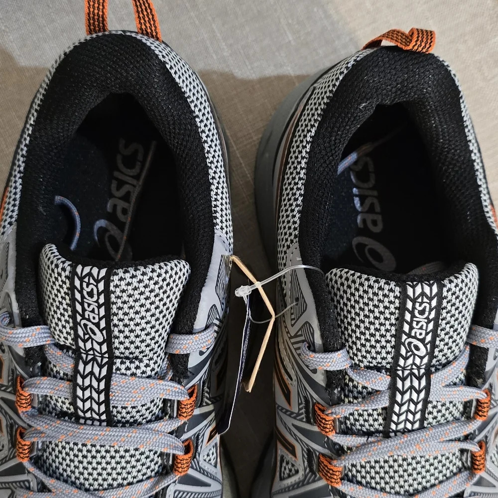 Asics Gel-Venture 8 Mens 9 Extra Wide 4E NEW Sheetrock/Habanero - Picture 4 of 6